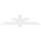 Ekena Millwork Redmond Architectural Grade PVC Gable Bracket, 60"W x 15"H x 4"D x 4"F, 6/12 Pitch GBP060X15X0404RED00 - alternate 2
